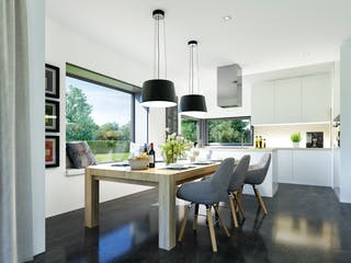 Fertighaus EVOLUTION 161 V4 von Bien-Zenker Schlüsselfertig ab 415446€, Satteldach-Klassiker Innenansicht 2